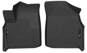 Buick Enclave Floor Mats - Front - Husky Liners - WeatherBeater - Black - `18-`27